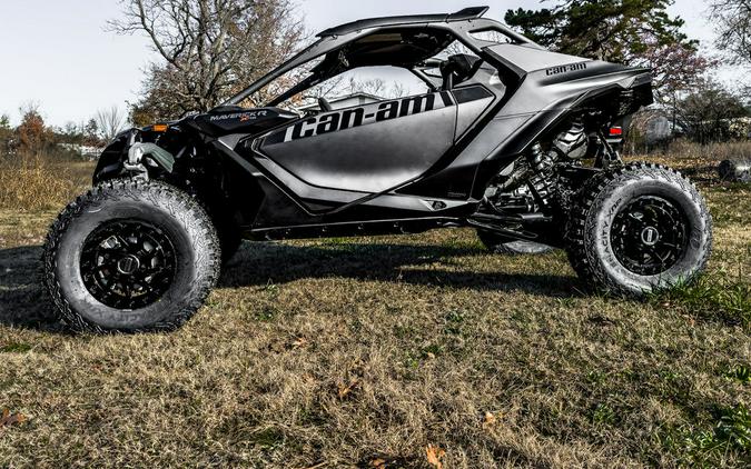 2024 Can-Am® Maverick R X RS with Smart-Shox Triple Black