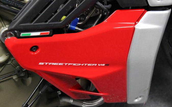 2022 Ducati Streetfighter V4 S Ducati Red