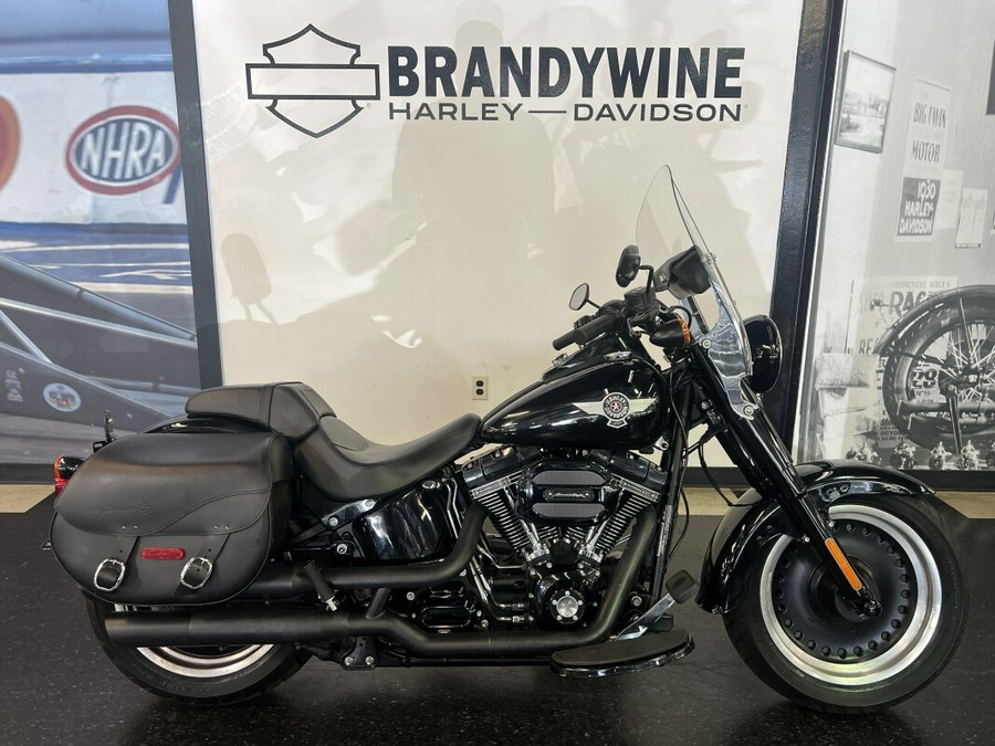 2017 Harley-Davidson Fat Boy S Vivid Black FLSTFBS