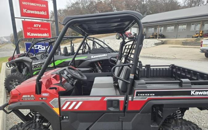 2026 Kawasaki CANDY PERSIMMON RED MULE PRO FXR 1000 LE