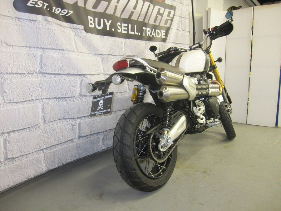 2019 Triumph Scrambler 1200 XE Fusion White