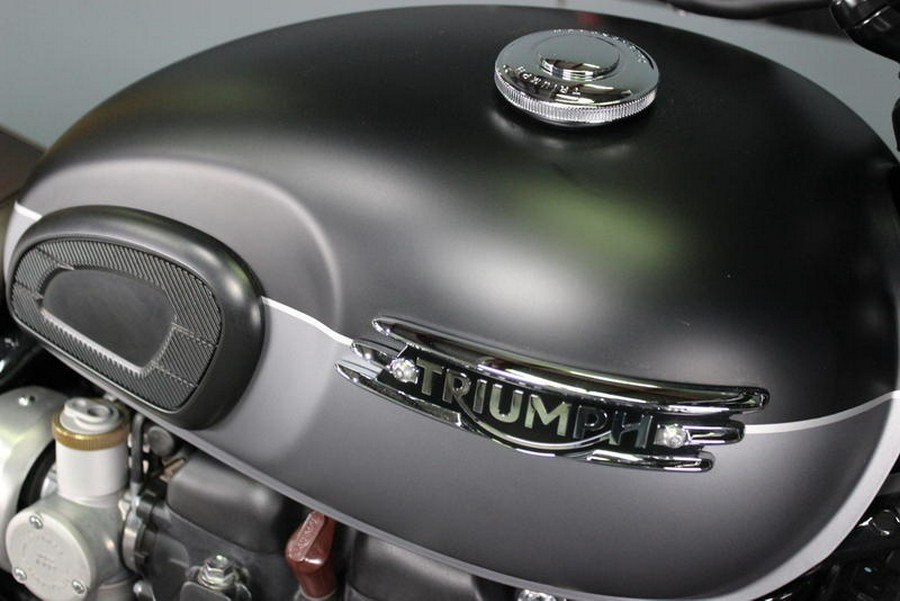 2022 Triumph Bonneville T120 Black Jet Black