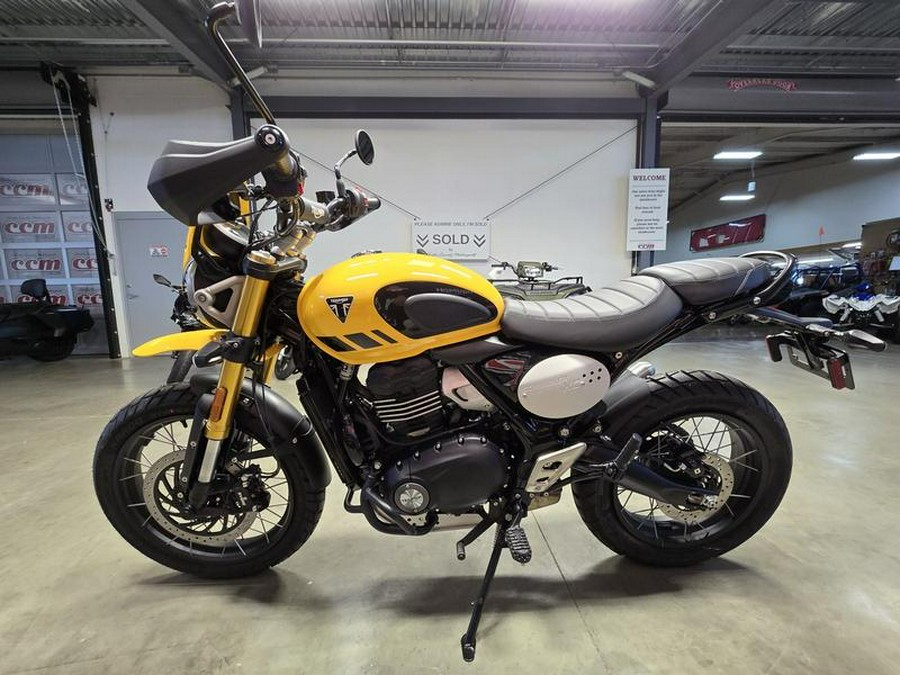 2026 Triumph Scrambler 400 XC Racing Yellow