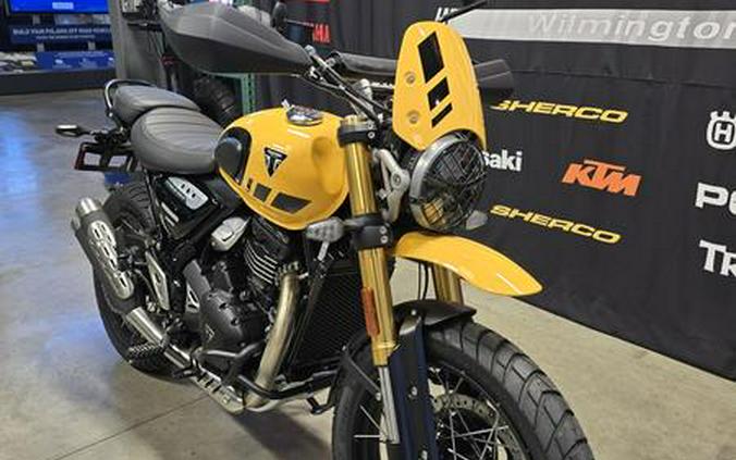 2026 Triumph Scrambler 400 XC Racing Yellow