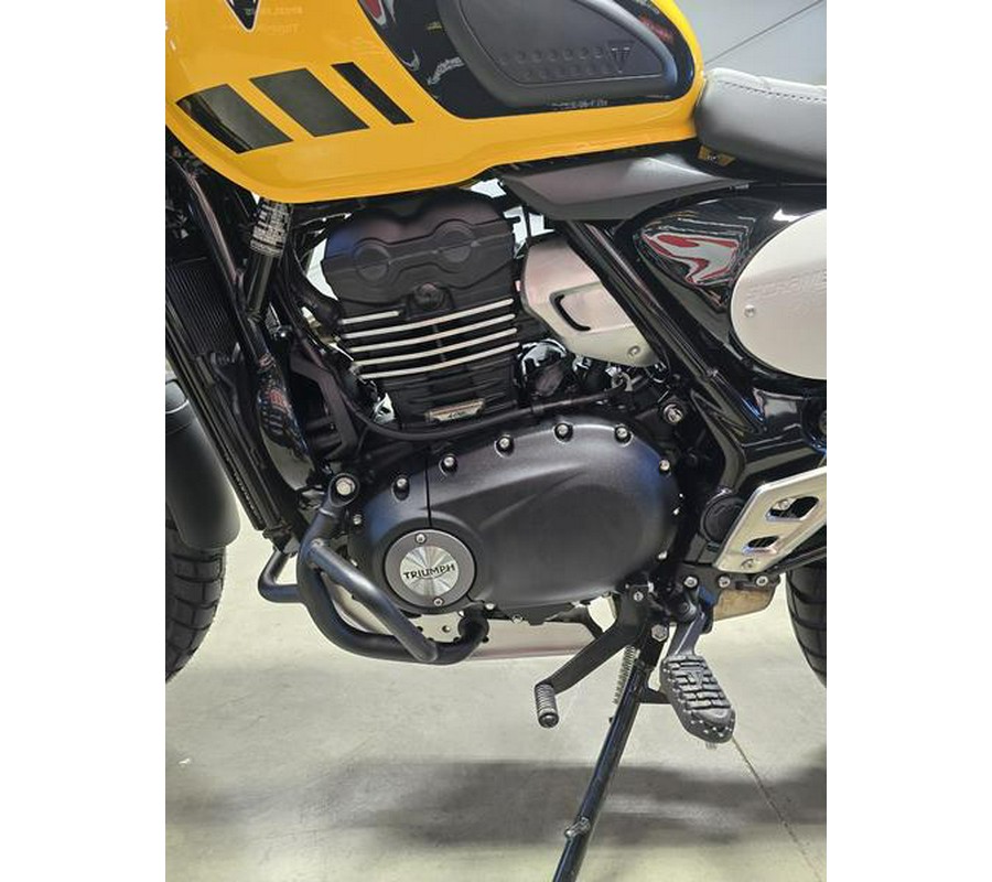 2026 Triumph Scrambler 400 XC Racing Yellow
