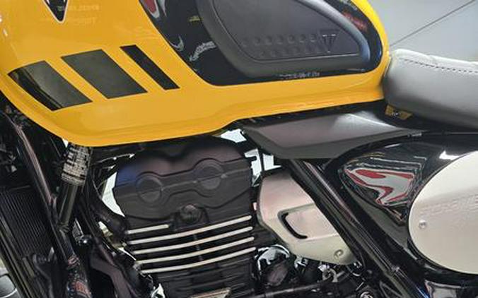2026 Triumph Scrambler 400 XC Racing Yellow