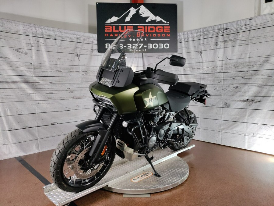2022 Harley-Davidson Pan America™ 1250 Special Mineral Green Denim Deluxe