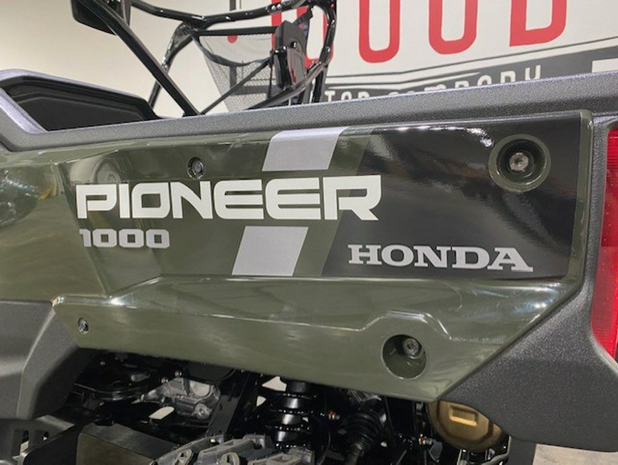 2025 Honda PIONEER 1000 DELUXE Deluxe - Black Forest Green
