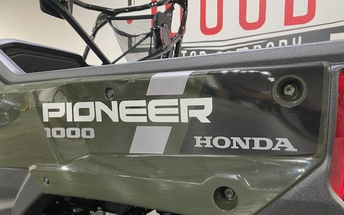 2025 Honda PIONEER 1000 DELUXE Deluxe - Black Forest Green
