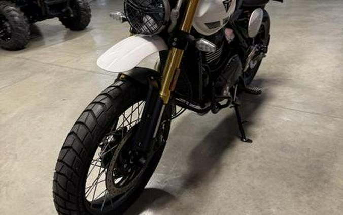 2026 Triumph Scrambler 400 XC Racing Yellow