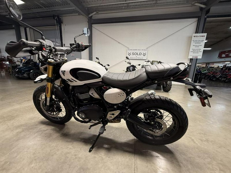 2026 Triumph Scrambler 400 XC Racing Yellow