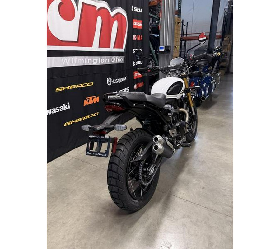 2026 Triumph Scrambler 400 XC Racing Yellow