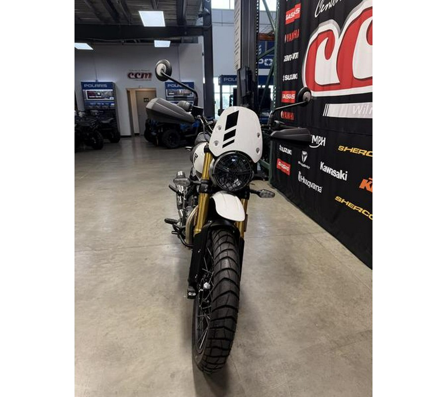 2026 Triumph Scrambler 400 XC Racing Yellow