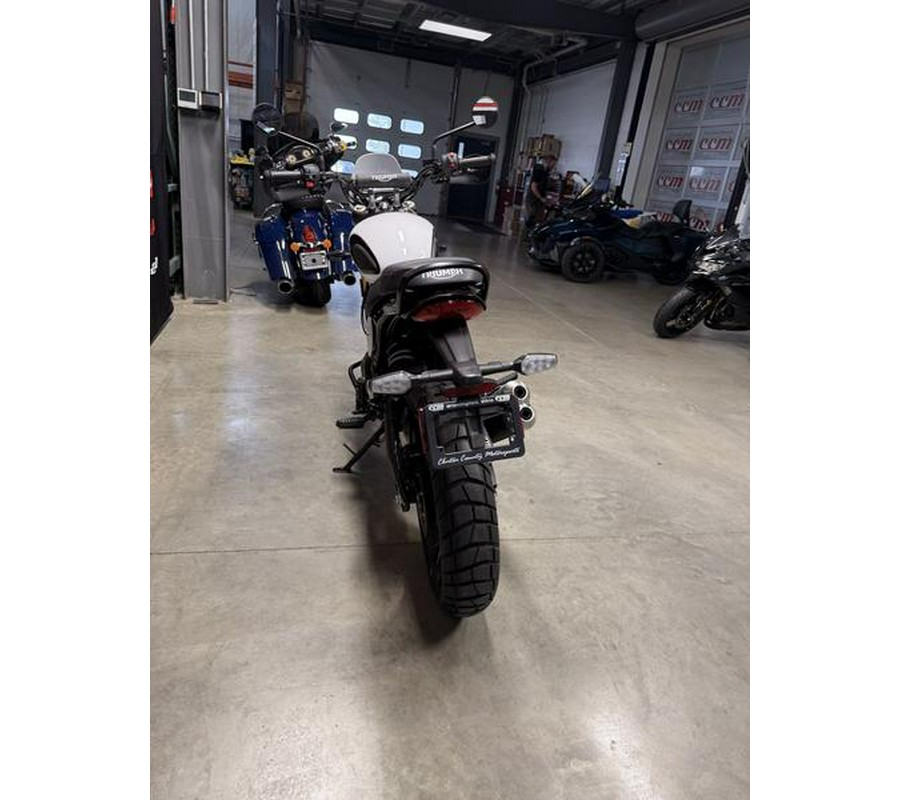 2026 Triumph Scrambler 400 XC Racing Yellow