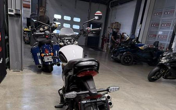 2026 Triumph Scrambler 400 XC Racing Yellow