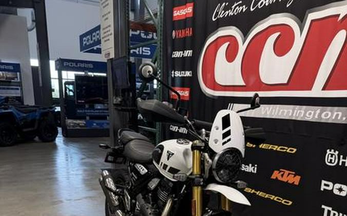 2026 Triumph Scrambler 400 XC Racing Yellow