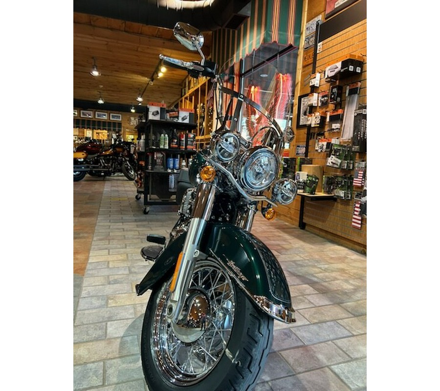 2024 Harley-Davidson Heritage Classic Alpine Green w/Laced Wheels