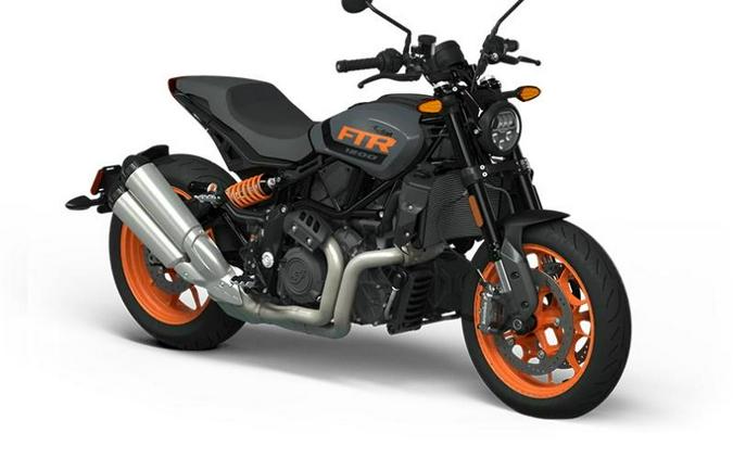 2023 Indian Motorcycle® FTR Stealth Gray/Orange Burst