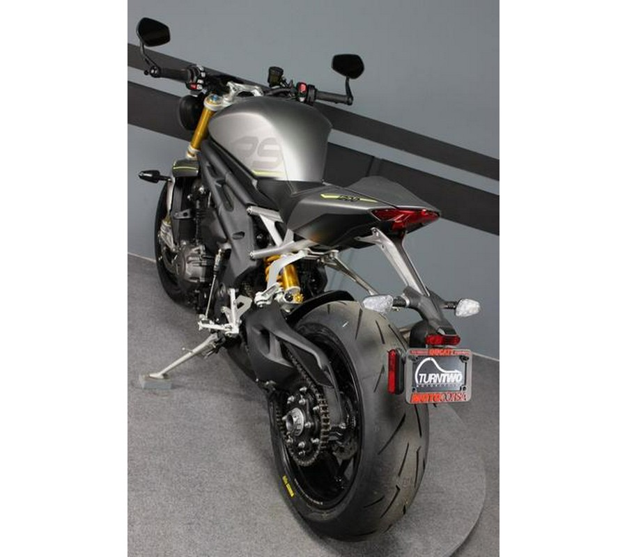 2022 Triumph Speed Triple 1200 RS Matte Silver Ice