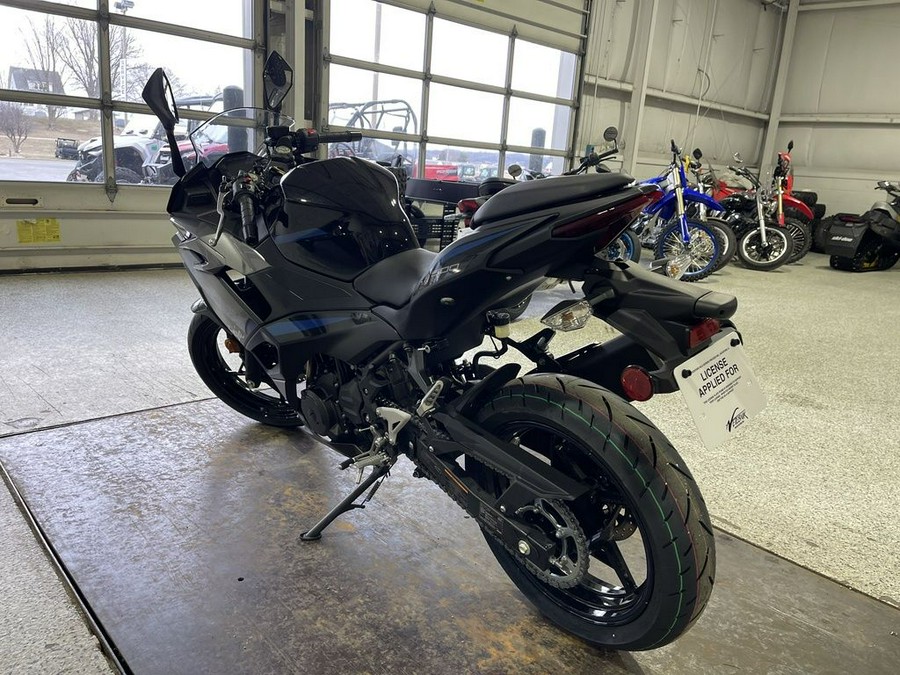2025 Kawasaki Ninja® 500 ABS Metallic Flat Spark Black/Metallic Spark Black