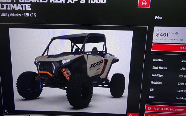 2026 Polaris RZR XP S 1000 Ultimate