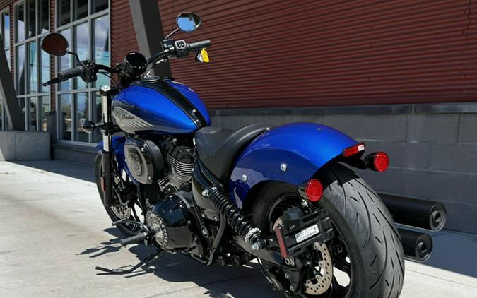 2026 Indian CHIEF DARK HORSE DEEP BLUE METALLIC