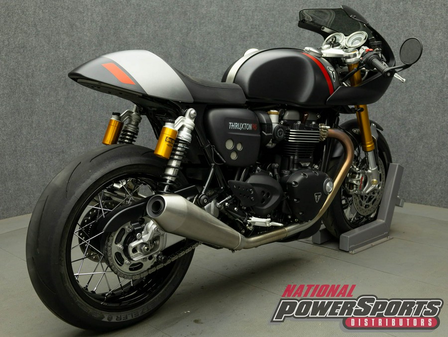 2020 TRIUMPH THRUXTON RS SHOWCASE