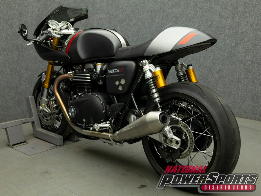 2020 TRIUMPH THRUXTON RS SHOWCASE