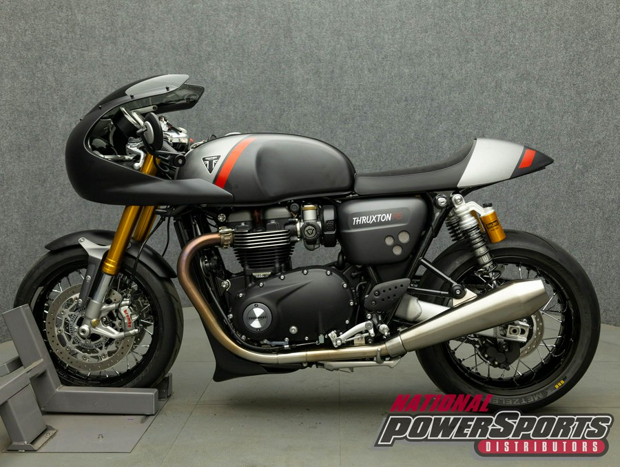 2020 TRIUMPH THRUXTON RS SHOWCASE