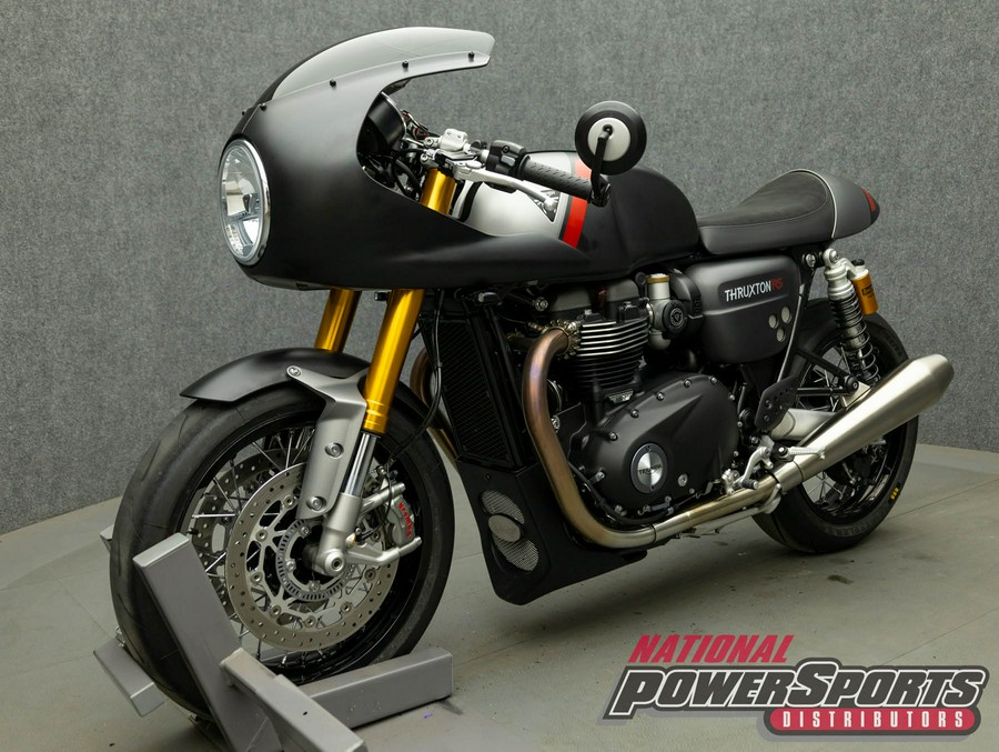 2020 TRIUMPH THRUXTON RS SHOWCASE