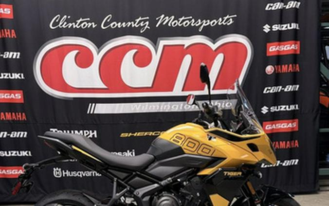 2026 Triumph Tiger Sport 800 Cosmic Yellow/Sapphire Black SPORT 800