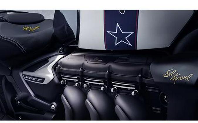 2025 Triumph Rocket 3 Storm R Evel Knievel Limited Edition