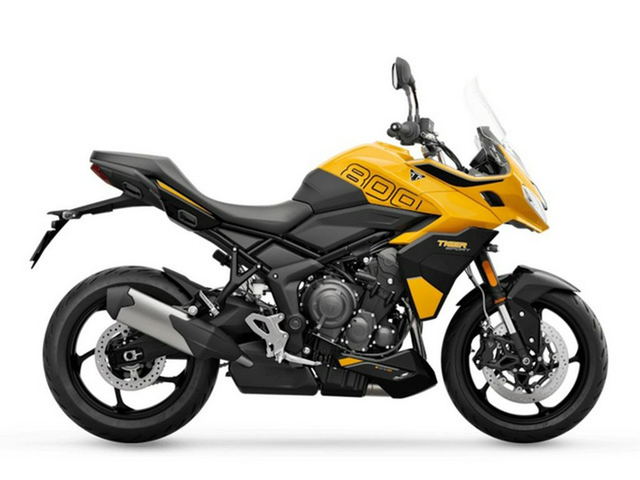 2026 Triumph Tiger Sport 800 Cosmic Yellow/Sapphire Black