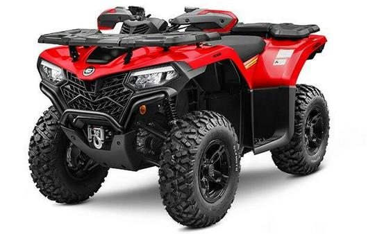 New 2025 CFMOTO CFORCE 500 S MAGMA RED