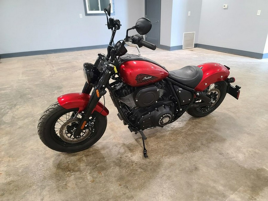 2022 Indian Chief Bobber ABS Ruby Metallic