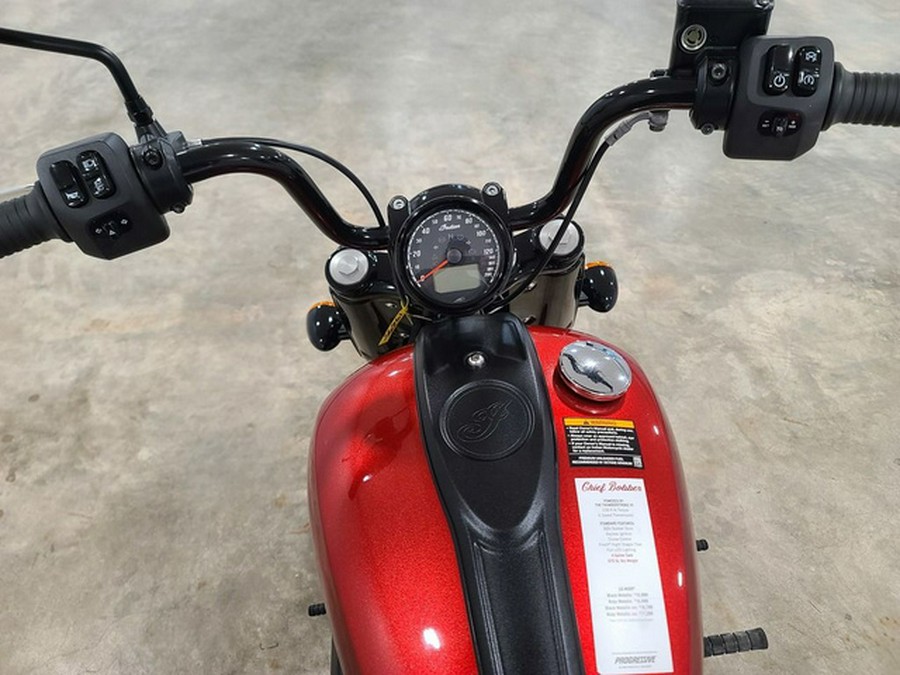 2022 Indian Chief Bobber ABS Ruby Metallic