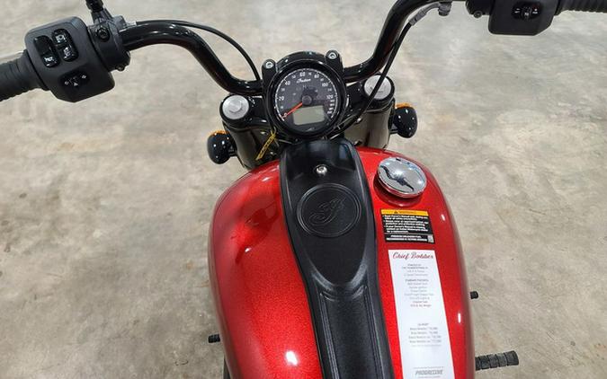 2022 Indian Chief Bobber ABS Ruby Metallic