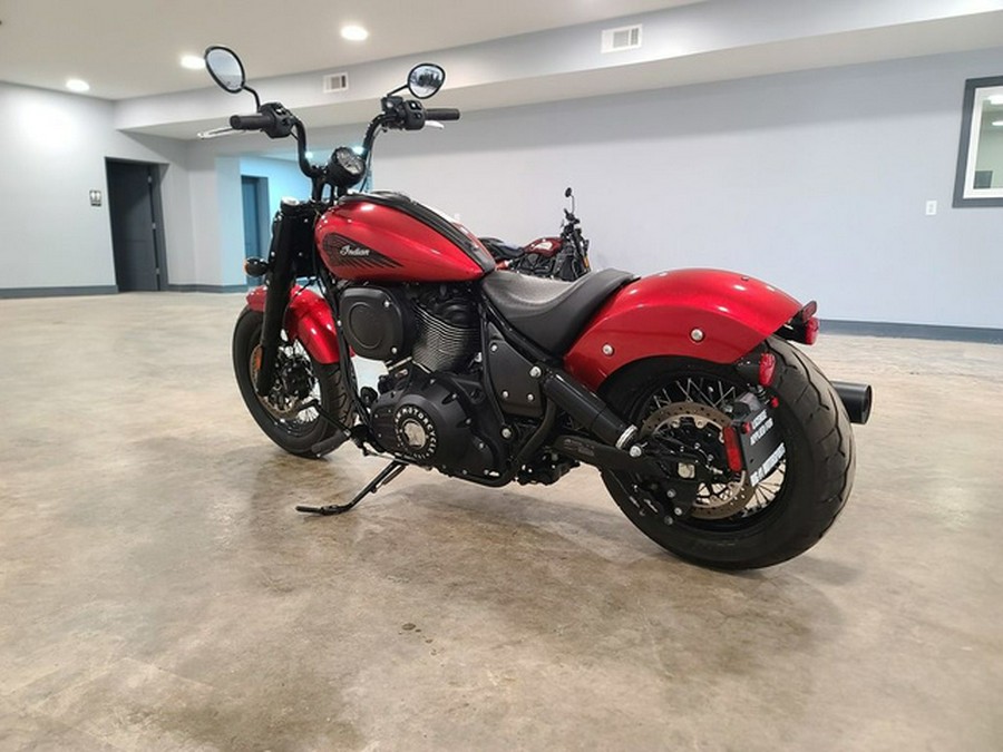 2022 Indian Chief Bobber ABS Ruby Metallic