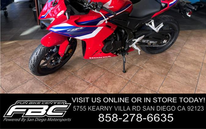 2025 Honda CBR500R
