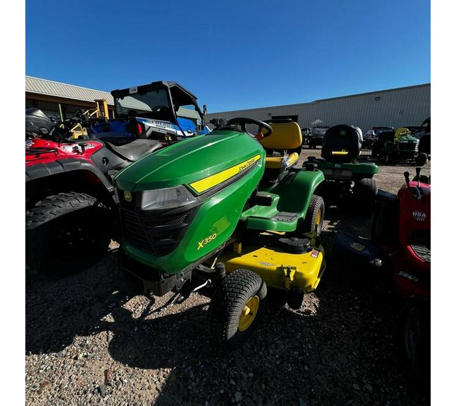 2016 John Deere X350 48 Inch Deck