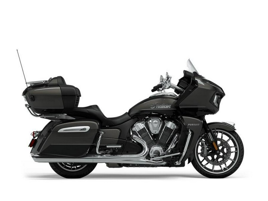 2024 Indian Motorcycle® Pursuit® Limited Titanium/Black Metallic