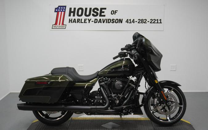 2026 Harley-Davidson® Street Glide® Olive Steel Metallic / Vivid Black Black Trim