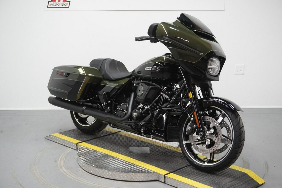 2026 Harley-Davidson® Street Glide® Olive Steel Metallic / Vivid Black Black Trim