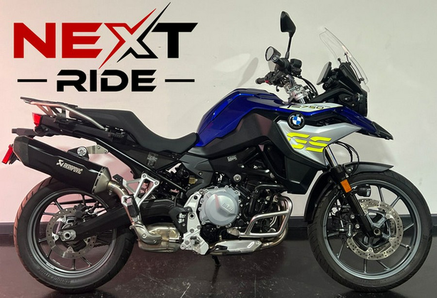 2021 BMW F 750 GS San Marino Blue Metallic