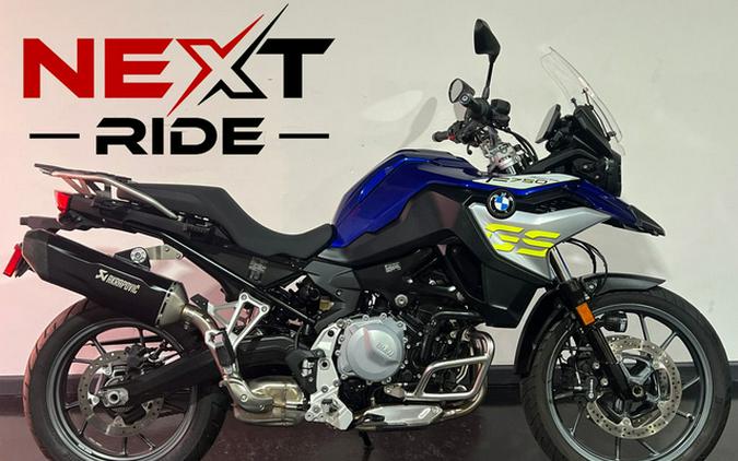 2021 BMW F 750 GS San Marino Blue Metallic