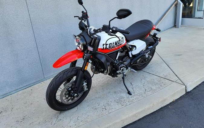 2023 Ducati Scrambler Urban Motard Star White Silk and Ducati GP ’19 Red