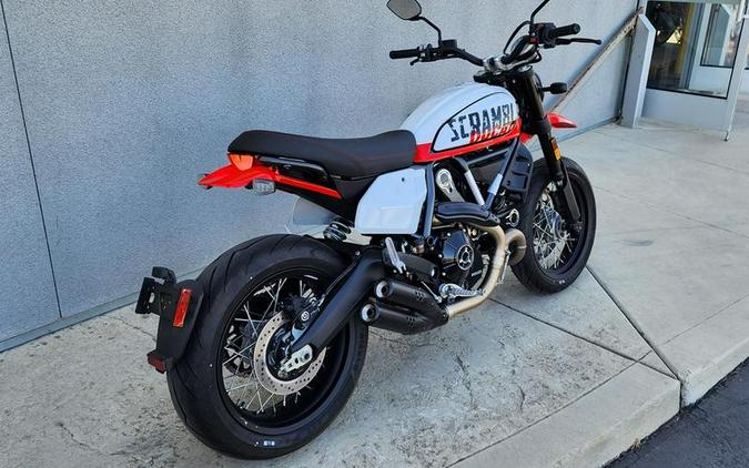 2023 Ducati Scrambler Urban Motard Star White Silk and Ducati GP ’19 Red