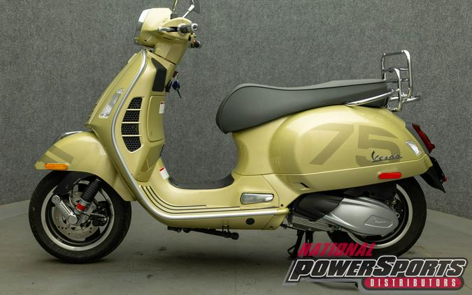 2021 VESPA GTS SUPER SPORT 300 HPE 75TH ANNIVERSARY EDITION W/ABS