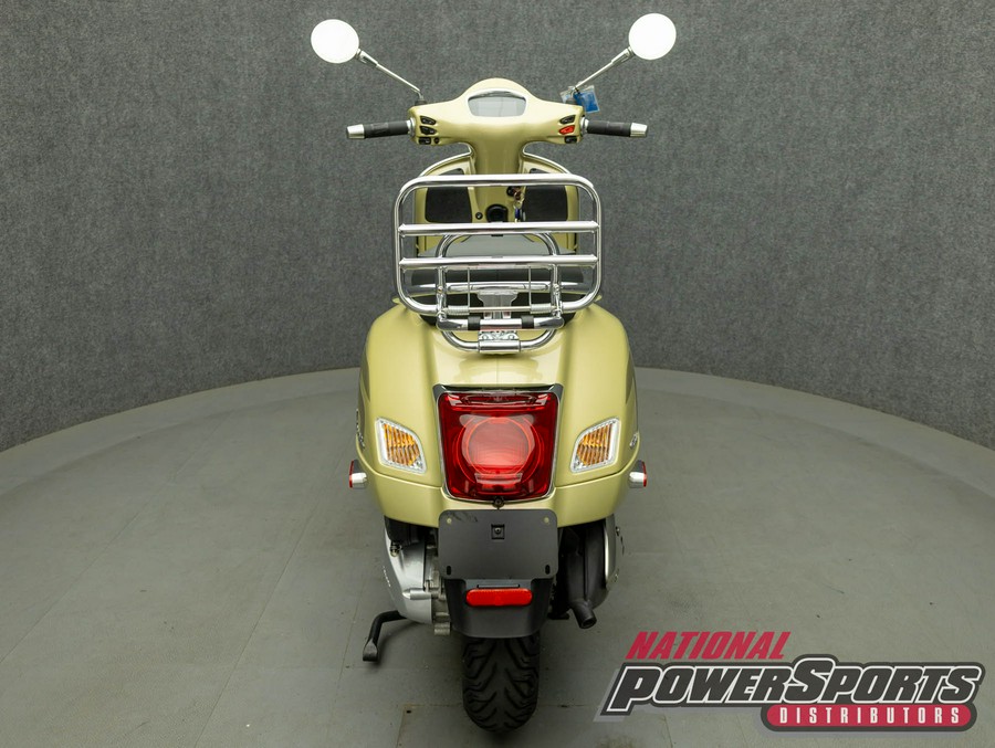 2021 VESPA GTS SUPER SPORT 300 HPE 75TH ANNIVERSARY EDITION W/ABS