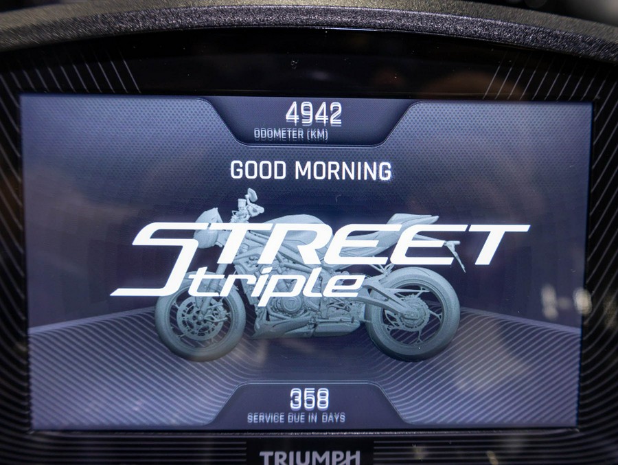 2024 TRIUMPH STREET TRIPLE 765 RS W/ABS